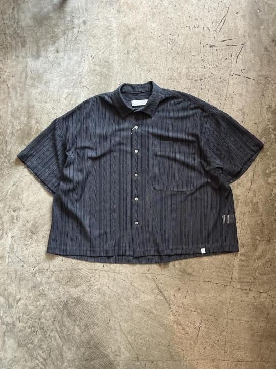 MESH CROPPED SHIRT