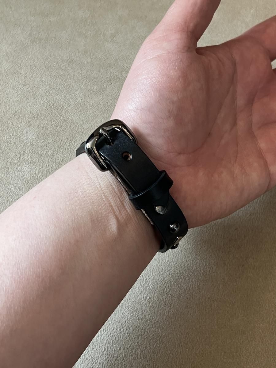 WOLF'S HEAD / WRIST BAND 15mm ( L ) - shackman