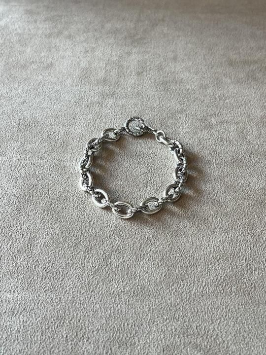 OVAL LINK CROCO Bracelet