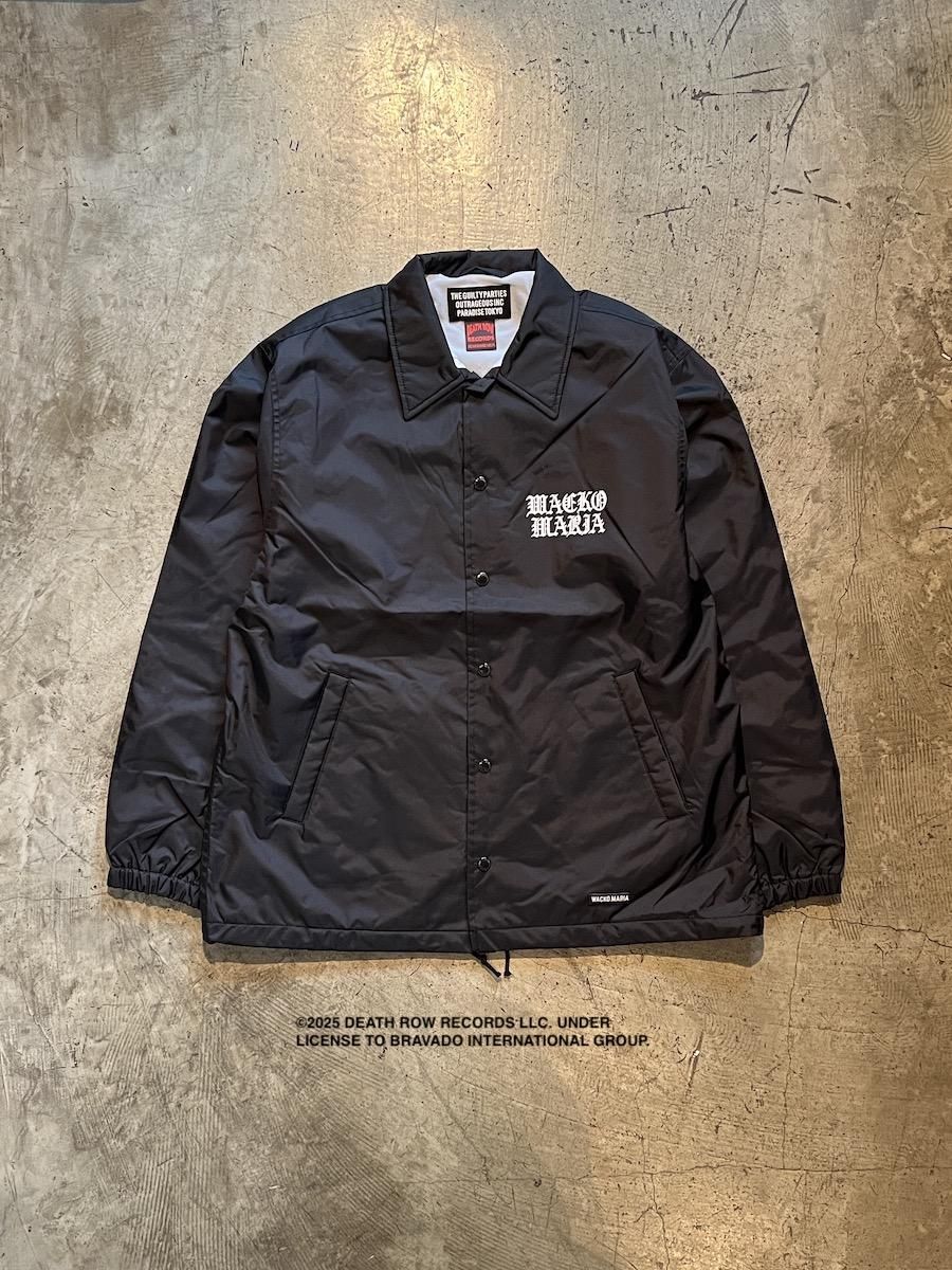 希少　DEATH ROW RECORDS ナイロンコーチジャケット 希少 DEATH ROW RECORDS ナイロンコーチジャケット