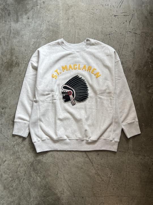 ST. MACLAREN UNIV. SWEATSHIRT AGED