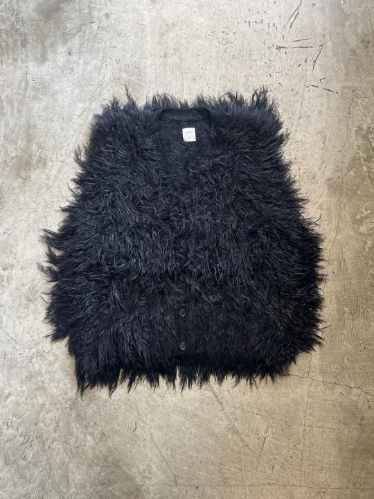 LONG HAIR MOHAIR VEST "CHEWIE"