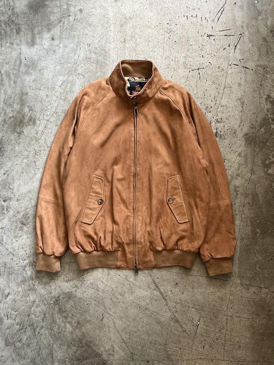 BARACUTA / SUEDE G9 HARRINGTON JACKET - shackman