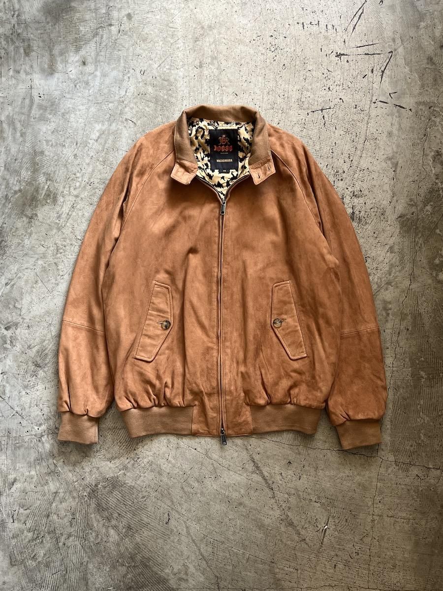 BARACUTA / SUEDE G9 HARRINGTON JACKET - shackman