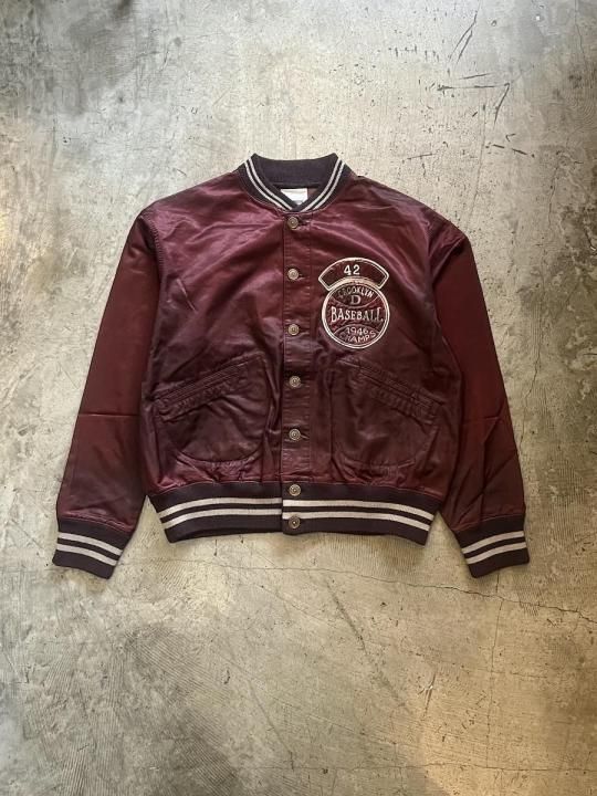 BASEBALL CHAMPION SATIN JACKET AGED