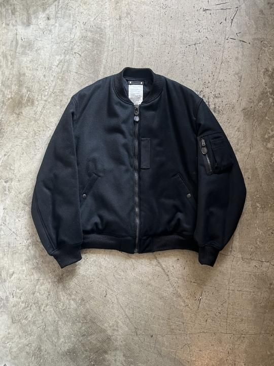 Wool Meiton Bomber JKT