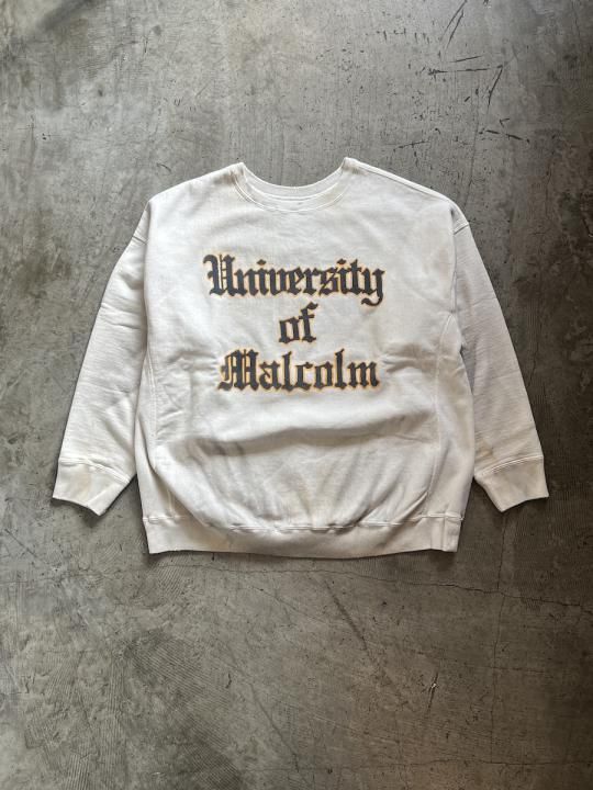 UNIV. MACLAREN LETTERING SWEATSHIRT AGED