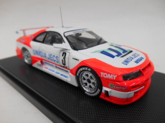 1/43 UNISIA JECS Skyline R33 GT-R HASEMI MOTOR SPORT No.3