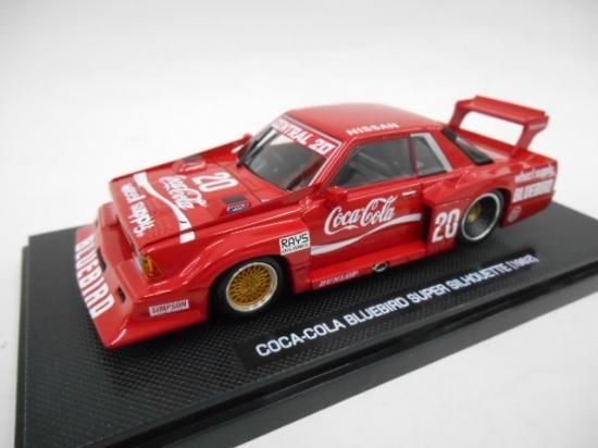 1/43 COCA-COLA BLUEBIRD SUPER SILHOUETTE No.20 (1982年型 レッド