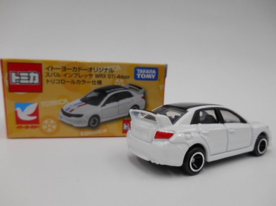 イトーヨーカドーオリジナル スバル インプレッサ WRX STI 4door トリコロールカラー仕様 -  さいたま市大宮ミニカー・モデルカー専門店・通販│ドリームファクトリー（TheDreamFactory）