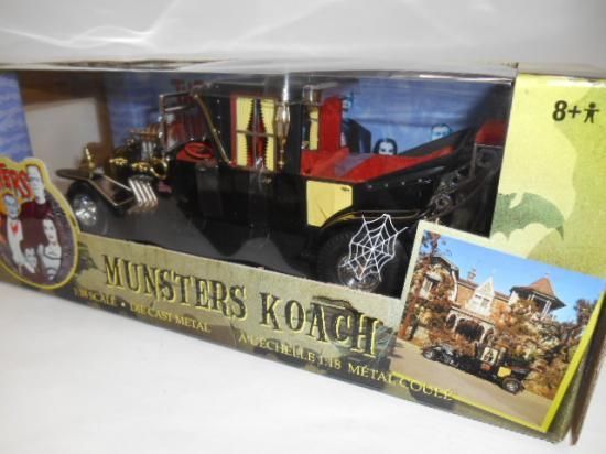 1/18 MUNSTERS KOACH ザ・モンスター 洋画キャラクターモデル モンスターコーチ -  さいたま市大宮ミニカー・モデルカー専門店・通販│ドリームファクトリー（TheDreamFactory）