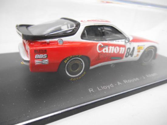 1/43 ポルシェ 924 GTR No84 キャノン LM1982 ルマン24H -  さいたま市大宮ミニカー・モデルカー専門店・通販│ドリームファクトリー（TheDreamFactory）