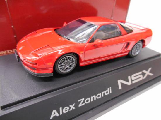 1/43 Honda NSXアキュラ ALEX ZANARDI レッド HDC特注（Alex Zanardi