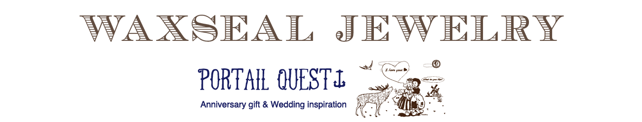 オリジナル封蝋(シーリングスタンプ)・ジュエリー・レザー製品・雑貨  現代アートのお店Portail Quest