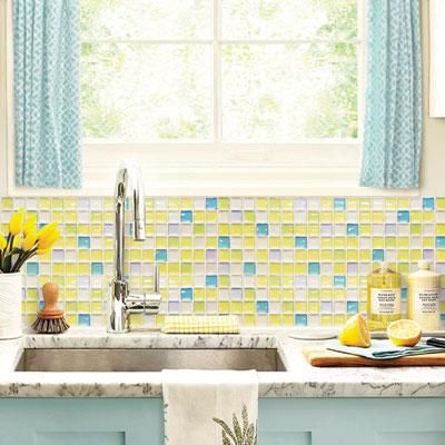 モザイク タイルシール｜ウォールステッカー 壁紙シール 通販 専門店