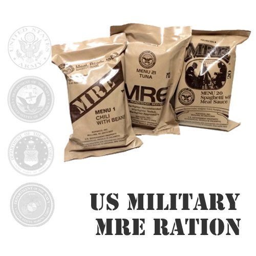 US MILITARY /EMERGENCYFOOD/C RATION(アメリカ軍実物ミリタリーMRE 