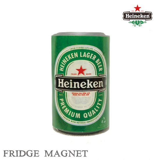 HEINEKEN/ハイネケン/FRIDGE MAGNET/USA/BEER/CAN/缶型マグネット 