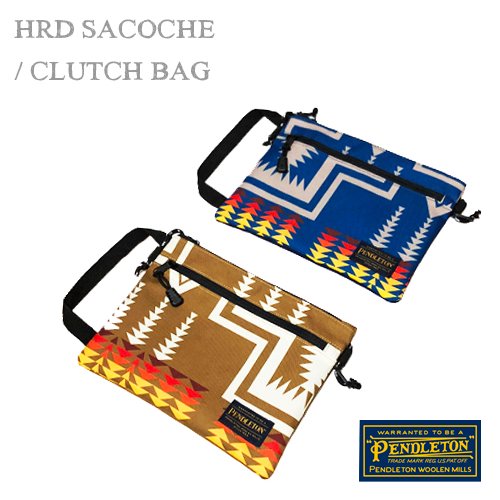 ペンドルトン/PENDLETON/HRD SACOCHE/CLUTCH BAG/サコッシュバッグ/クラッチバッグ/オルテガ柄/ネイティブ柄 -  ポルタアンドゲート/PORTAANDGATE/アメカジ、ミリカジ、ミリタリーグッズ、アメリカン雑貨を沖縄から全国へ