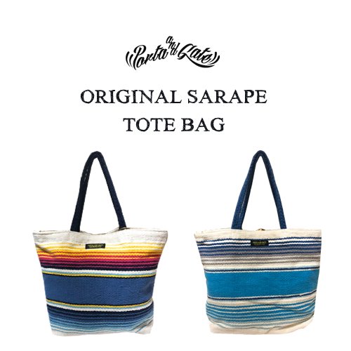 ポルタアンドゲート/PORTAANDGATE/SARAPE  TOTEBAG/MEXICO/NATIVE/RAG/サラペ柄トートバッグ/メキシコ/ネイティブ/ラグ -  ポルタアンドゲート/PORTAANDGATE/アメカジ、ミリカジ、ミリタリーグッズ、アメリカン雑貨を沖縄から全国へ