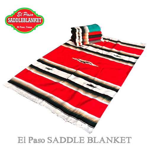 ElPASOSADDLE BLANKET/MEXICANSERAPE/RAG/メキシカンサラペ/サンタフェ ...