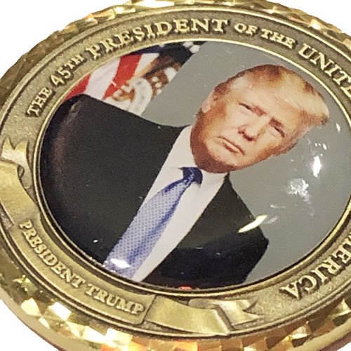 PRESIDENT TRAMP/THE 45TH PRESIDENT OF THE USA/CHALLENGECOIN ...