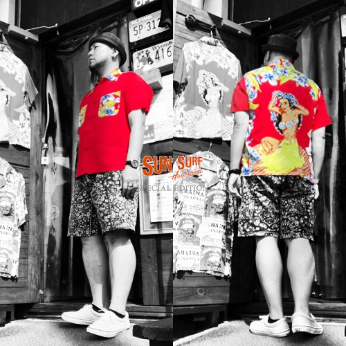 サンサーフ/SUNSURFS SPECIAL EDITION/HULA GIRL/ARTVOGUE ALOHA SHIRT