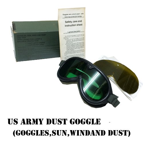 US ARMY BALLISTIC DUST GOGGLE/SUN,WIND&DUST GOGGLE(バリスティック