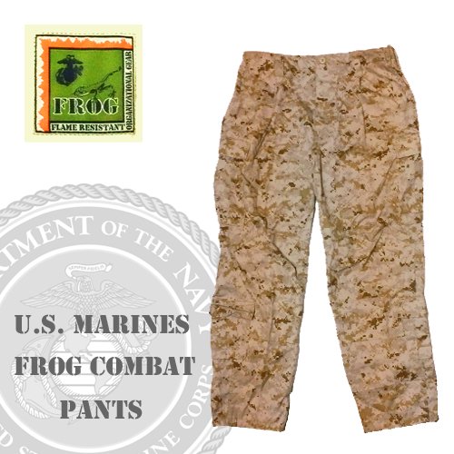 USMC FROG COMBAT PANTS(アメリカ海兵隊フロッグデザートマーパット 