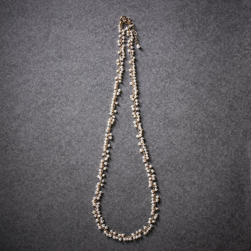 shirotsumekusa necklace - asumi bijoux