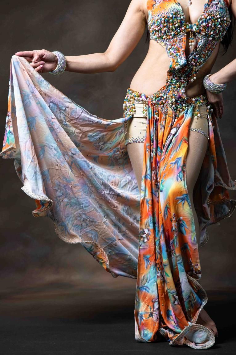 エジプト製 Yasser オリエンタルドレス 一体型コスチューム