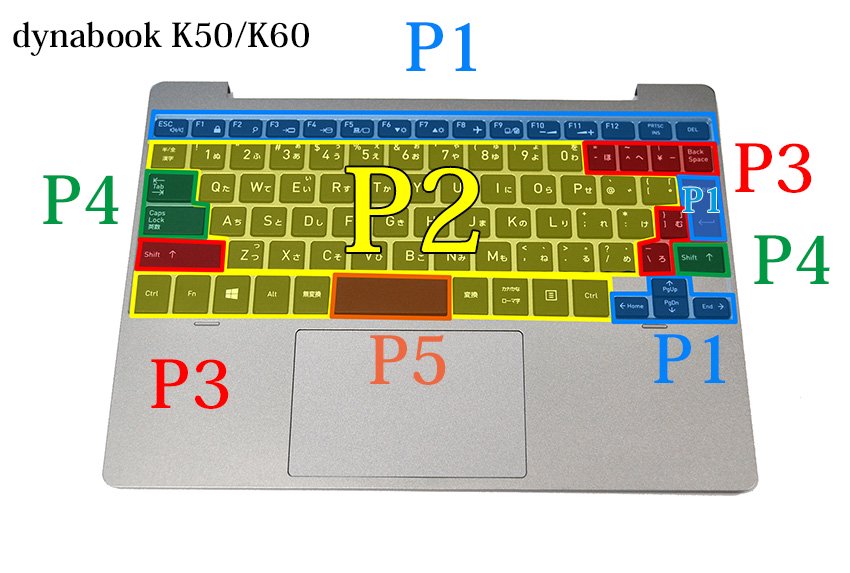 新品 純正 dynabook K50 K60 シリーズ 用 キーボード パンタグラフ