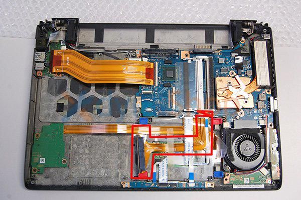 中古 東芝 dynabook R734シリーズ HDDフレキシブルケーブル