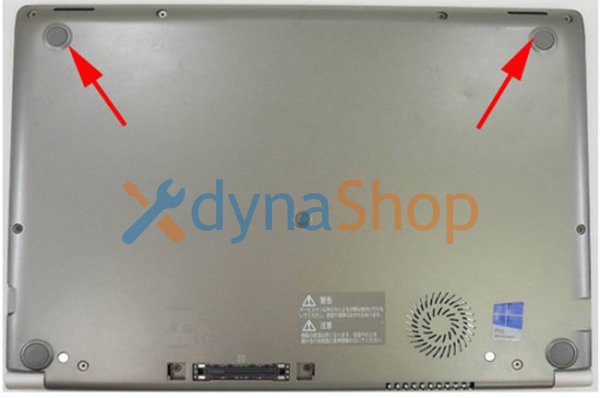 互換品 東芝 dynabook R634 R63/D R63/T R63/U R63/A R63/F R63/W シリーズ ゴム足 グレー色  ２個セット 前側用