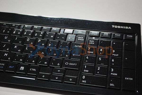 中古 東芝 dynabook REGZA PC D710 D711シリーズ ワイヤレスキーボード 