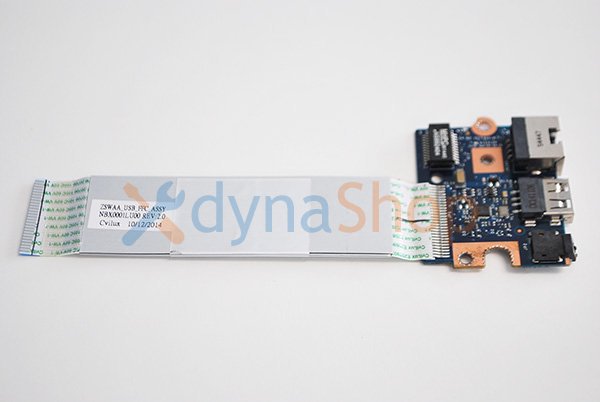 中古 東芝 dynabook Satellite B25/66 B25/32 シリーズ用 USB/LANボード（有線）No.210509-31