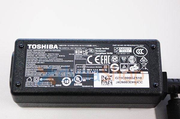 東芝 dynabook R63/A R63/B R63/U R63/D R63/F R63/Y シリーズ 用 小型 AC電源アダプター