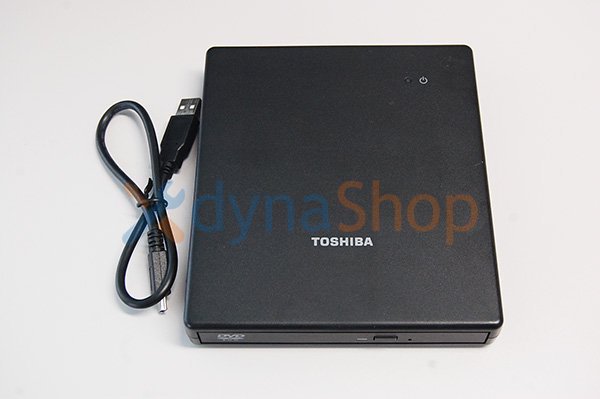 中古 TOSHIBA ブート用 外付けDVD-ROM ドライブ／バスパワー