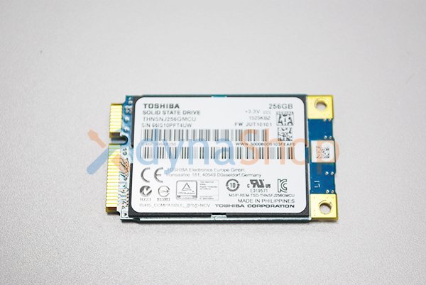 TOSHIBA SSD mSATA 256GB使用時間0