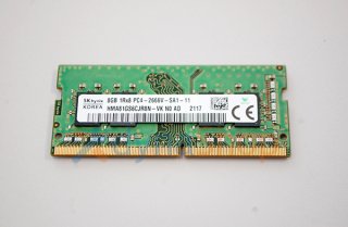 中古 Skhynix製 dynabook T7 T6 T5 シリーズ 8GB 増設メモリ PC4-21300 R220318-2