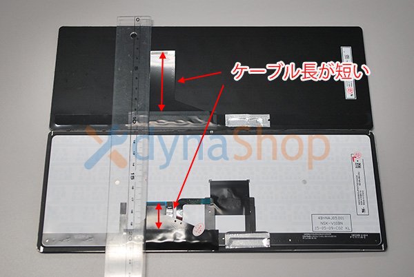 dynabook R63/J R63/G R63/G R63/M シリーズ 日本語キーボード（テープ付）アキュポイント／バックライト付き