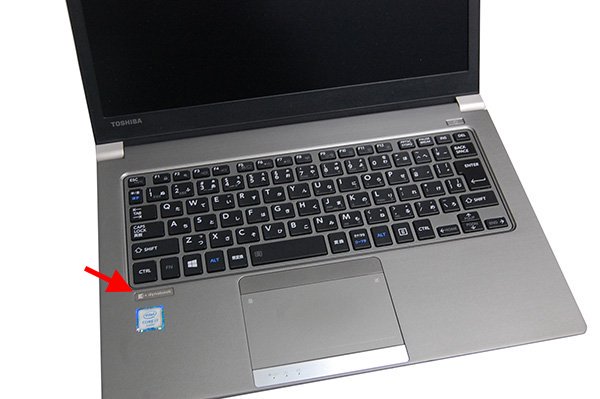 中古 東芝 dynabook R63 シリーズ用 dynabook ロゴ シール G210214-7