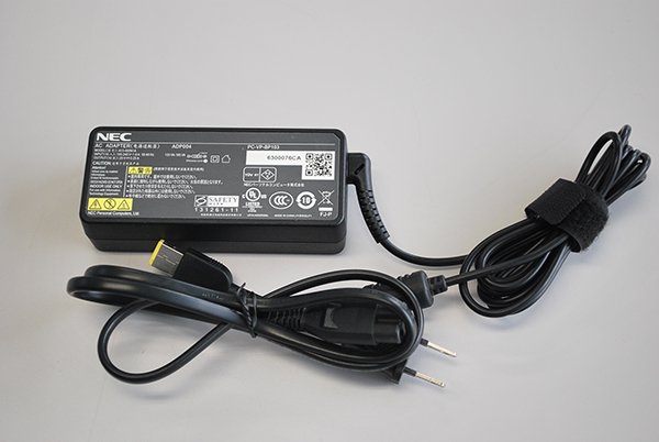 NEC電源アダプター　20v  4、5A