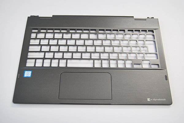 中古美品 東芝 dynabook V72/BME シリーズ用 キーボード パームレスト オニキスメタリック