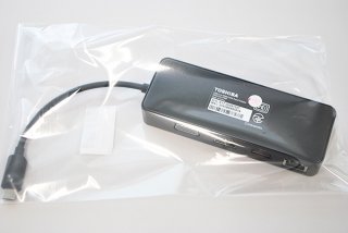 訳あり 中古 純正 TOSHIBA製 dynabook  ポート 拡張アダプタ USB Type-C UH210920-3