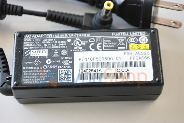 【win11】fujitsu 富士通 LIFEBOOK WU2/C3 ジャンク品 中古 富士通 FMV Lifebook WU2/C3 WU2/D2 シリーズ 用 AC電源