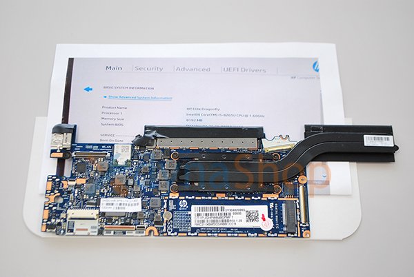 中古美品 HP Elite Dragonfly G1 キーボードパームレスト LTEアンテナ