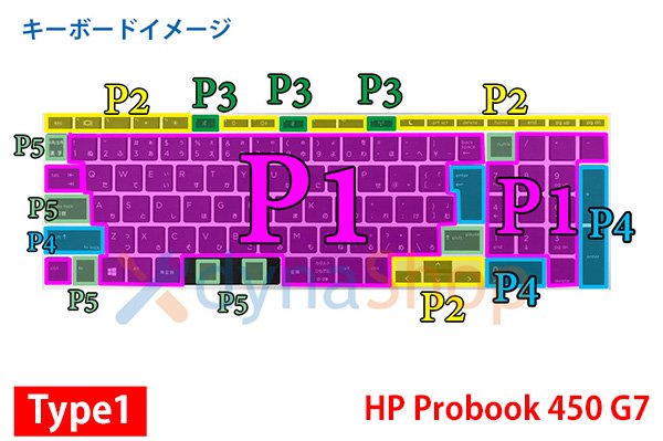 HP ProBook 450 G6 G7｜タイプ1｜パンタグラフ｜未使用品｜単品販売・バラ売り