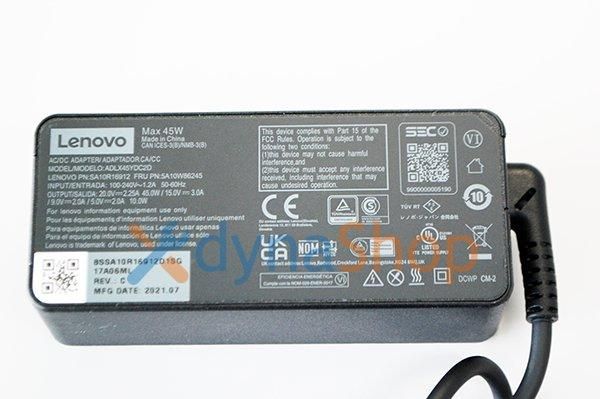 純正 Lenovo ThinkPad L15 Gen1 Gen2 シリーズ 45W 20V-2.25A AC