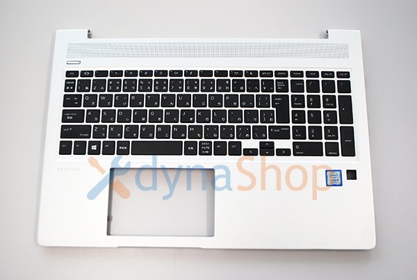 中古美品 純正 HP ProBook 450 G6 日本語キーボード付き パームレスト バックライト無し