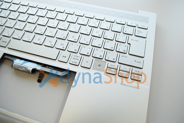 新品 純正 HP ENVY 14 14-eb0000 シリーズ 日本語キーボード付き パームレスト シルバー バックライト有